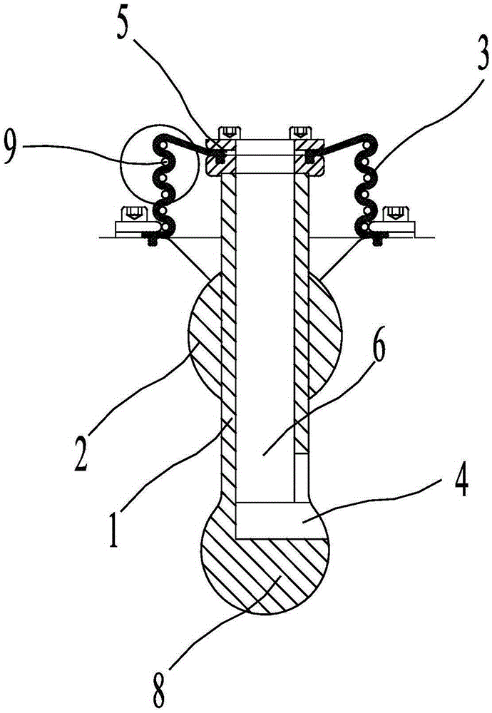 Combined non-spill drain baffle