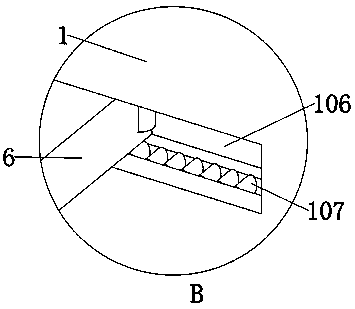 Auxiliary device for transferring attention of babies for blood drawing in hematology department