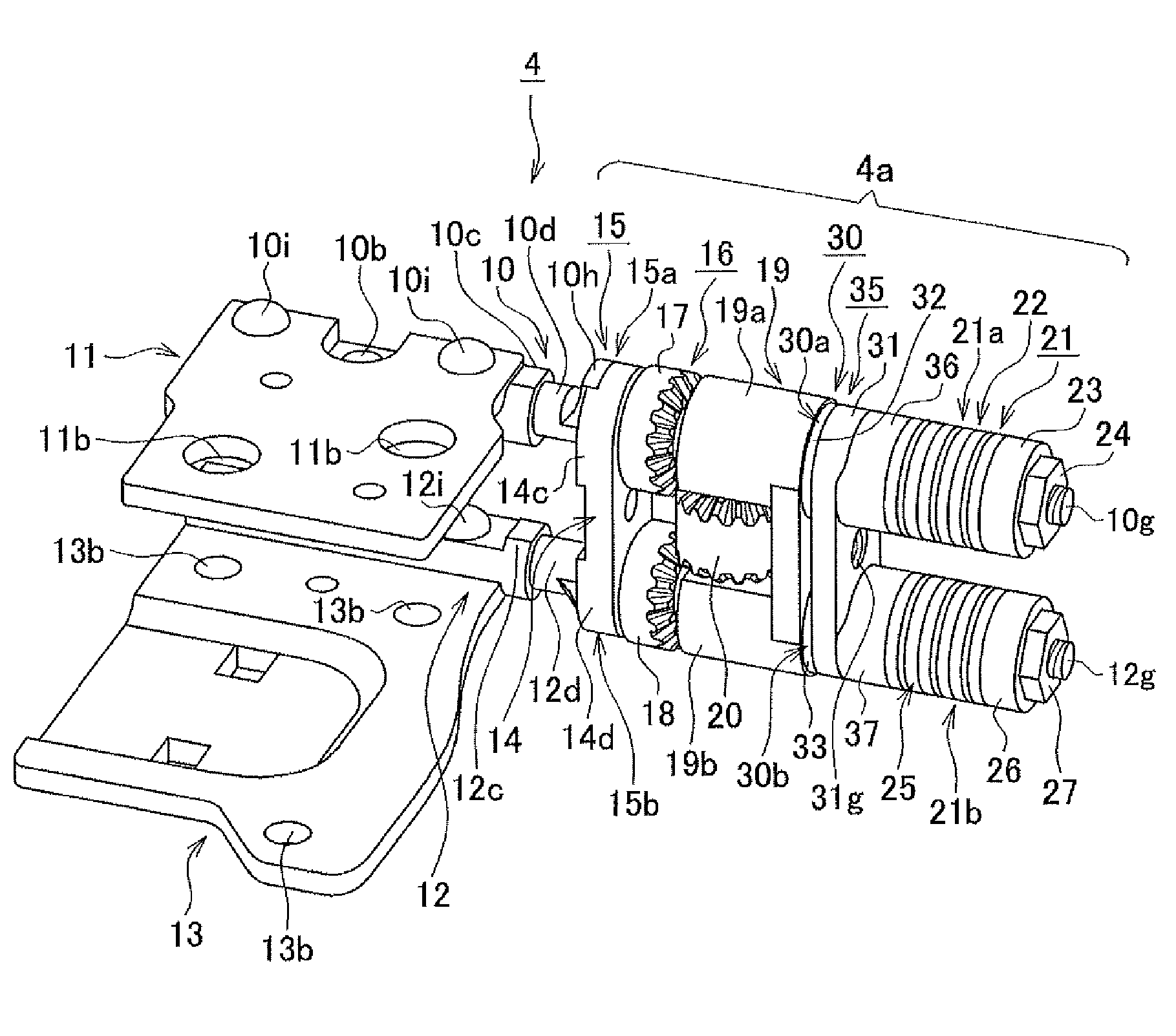 Biaxial Hinge and Terminal Device Using the Same