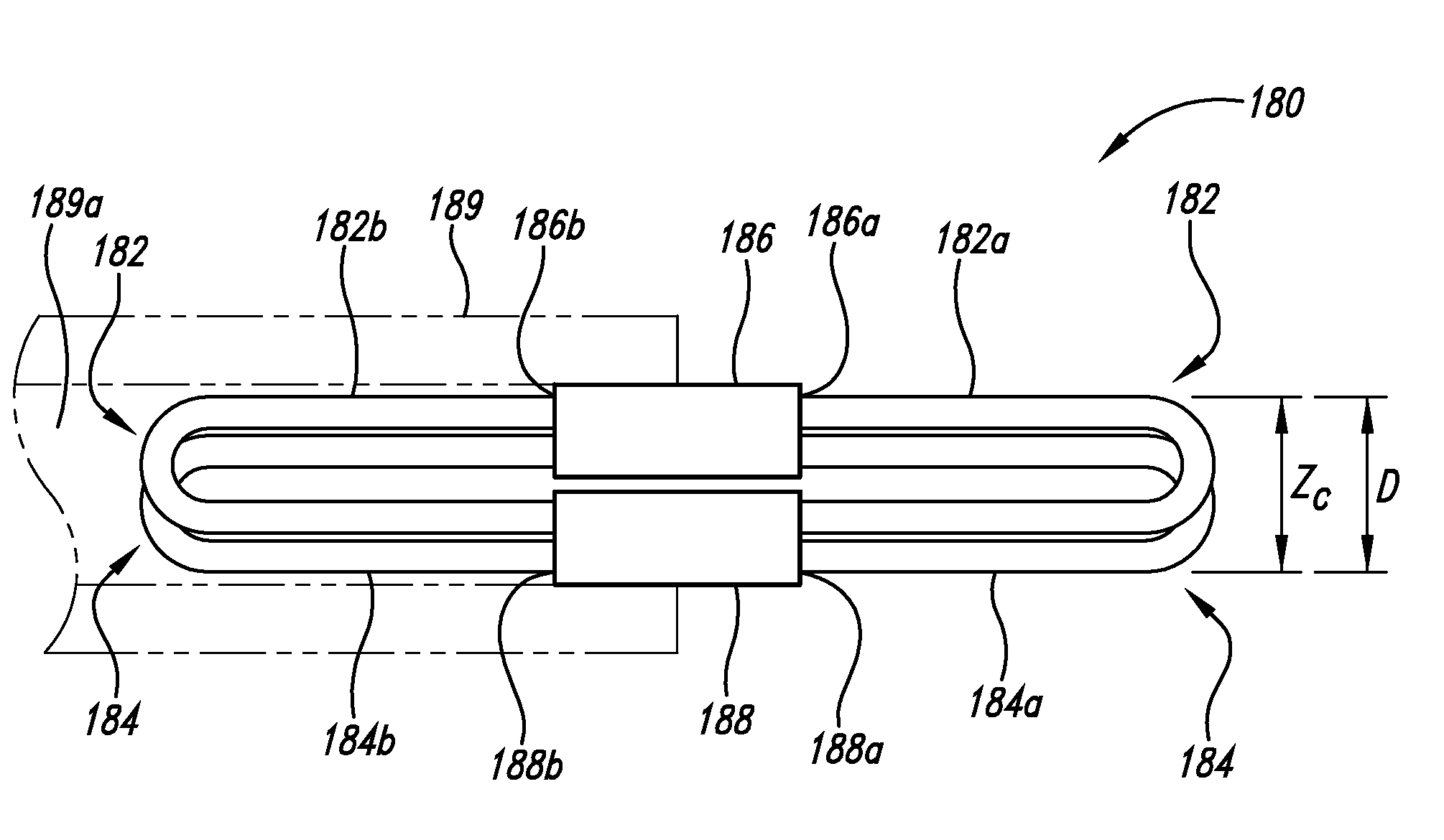 Enhanced implantable loop antenna system and method