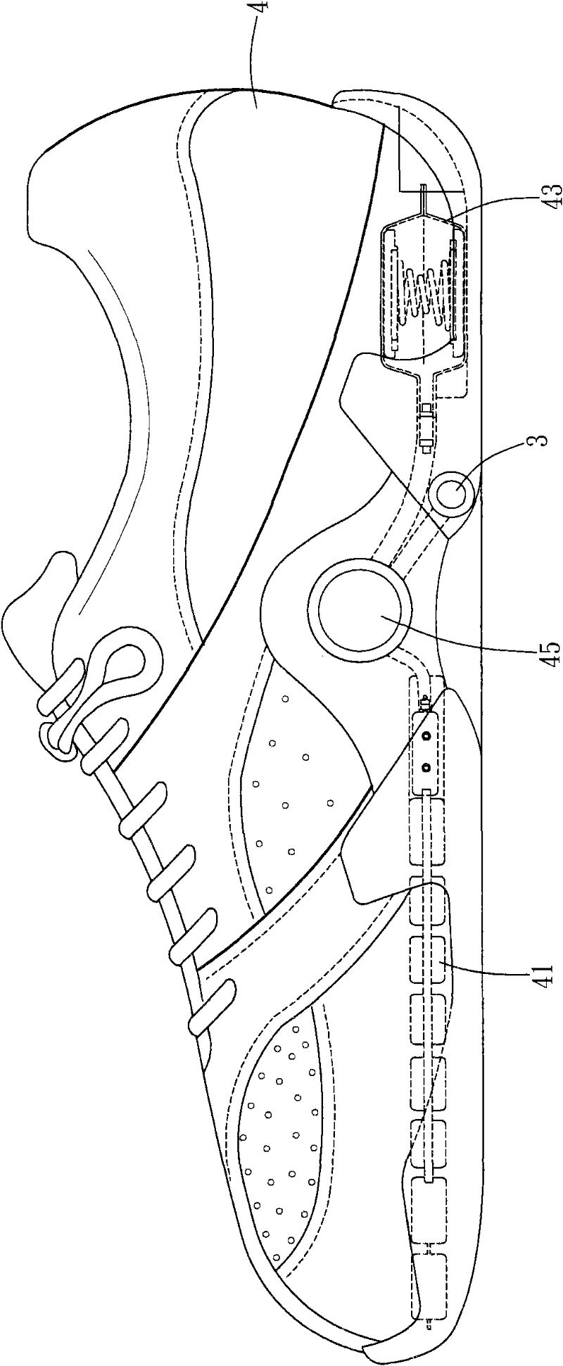 Air cushion adjusting device