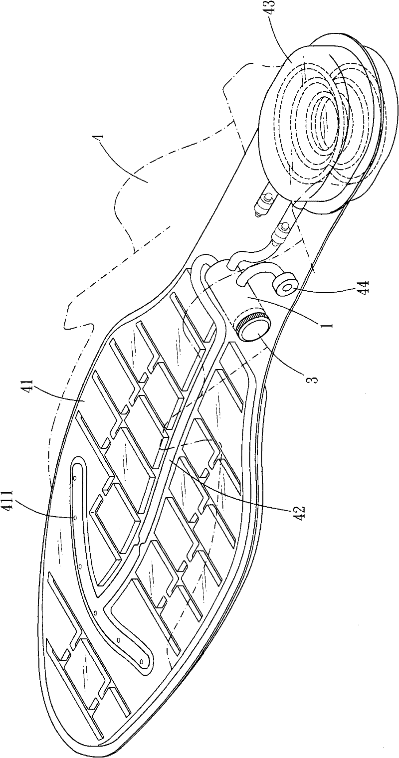 Air cushion adjusting device