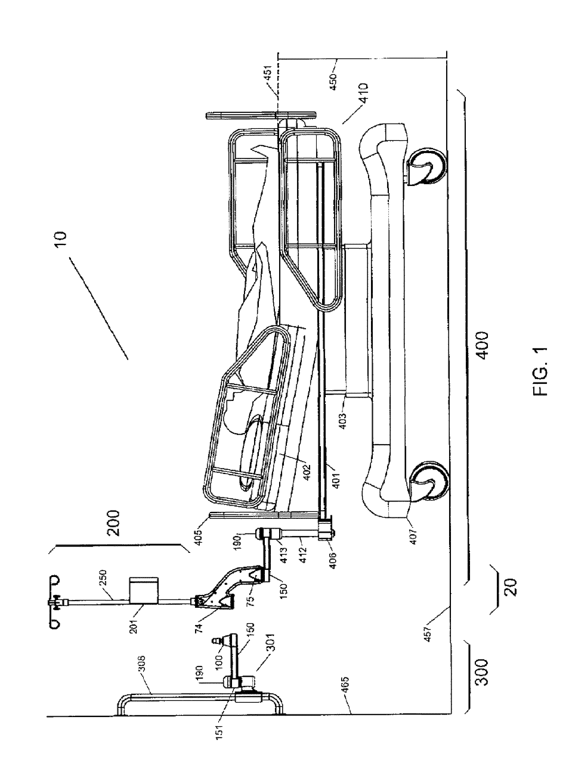 Secure equipment transfer system