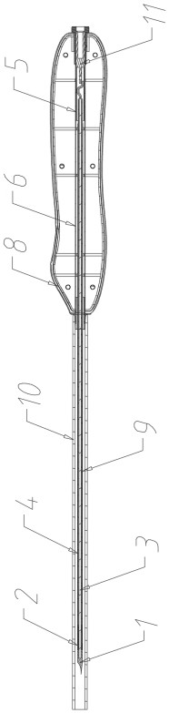 Disposable electrode device for hemorrhoid ablation operation