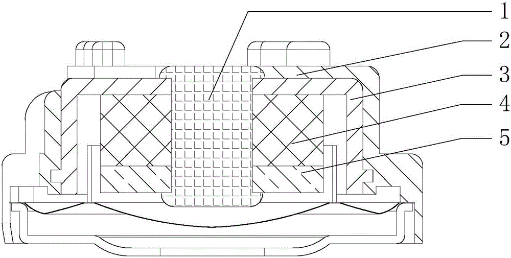 Single loudspeaker and production method of single loudspeaker