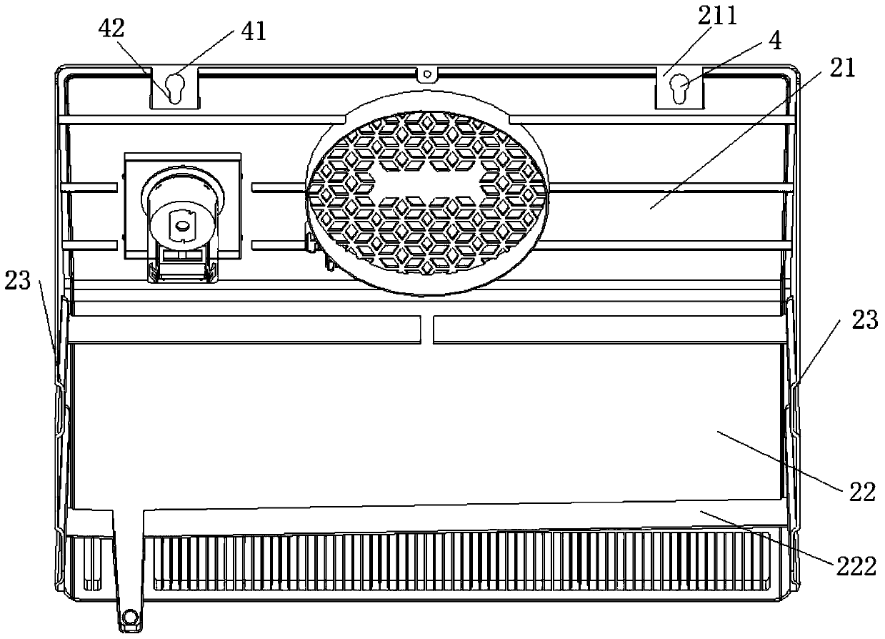 An air duct installation component