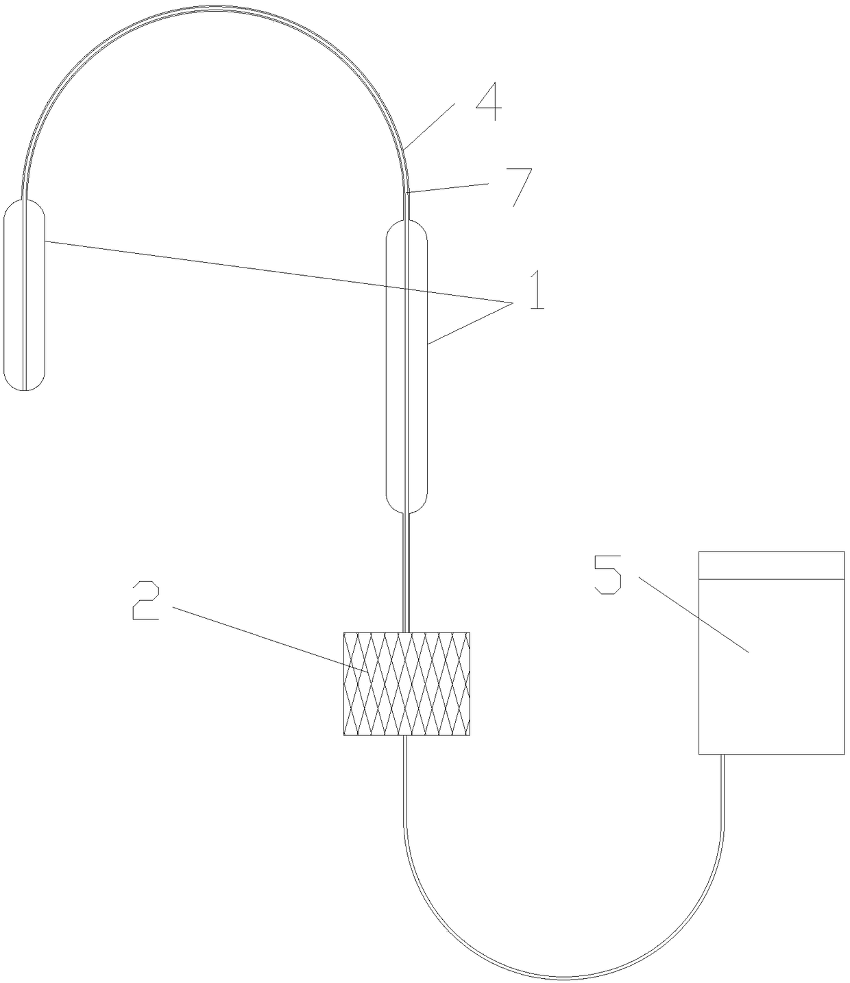 Pulsating catheter device assisting function of left ventricle