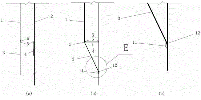 Construction method of hard soil field PCC pile