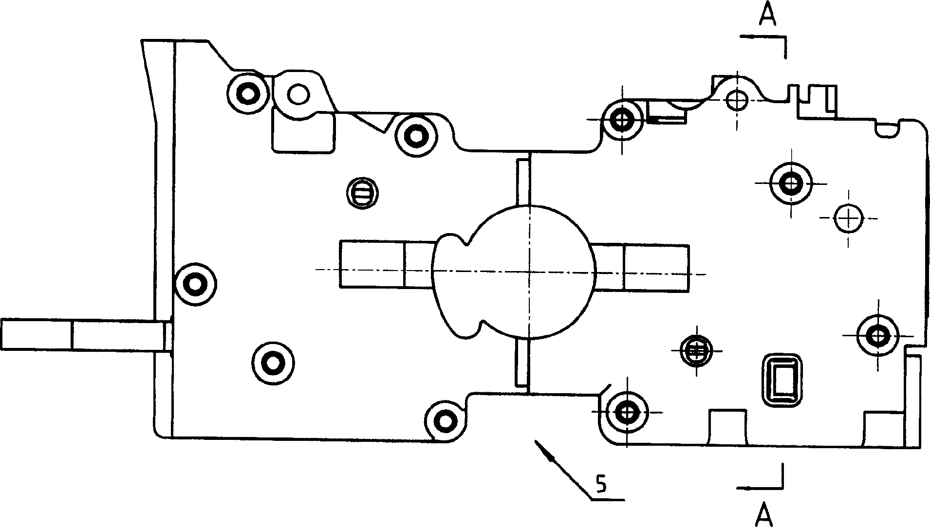 Low-voltage circuit breaker with rapid lock-jumping function