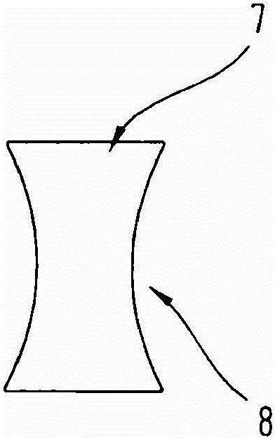 Rolling tool and method for producing convex teeth