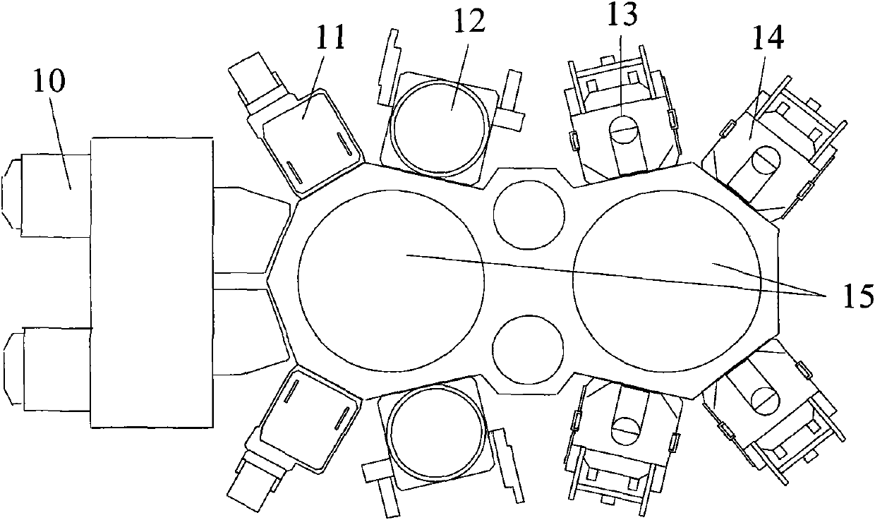 Substrate heating chamber, method using same, and substrate processing equipment