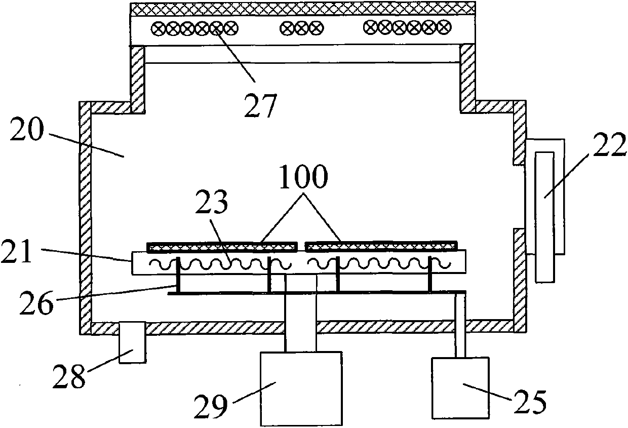 Substrate heating chamber, method using same, and substrate processing equipment