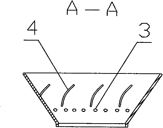 Fire accumulation cover of burner