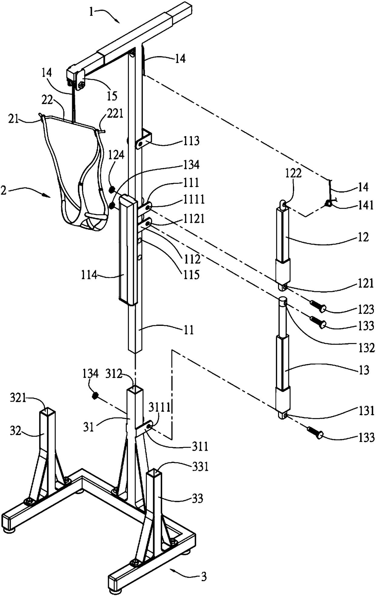 Vertebral column horizontal melodic movement apparatus