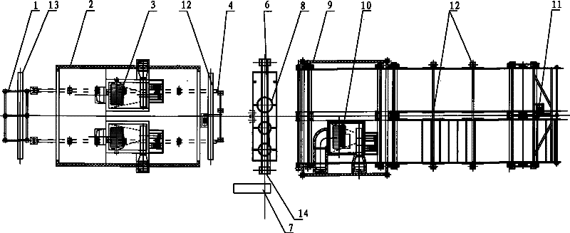 Process for coating inner wall and outer wall of pipeline and equipment