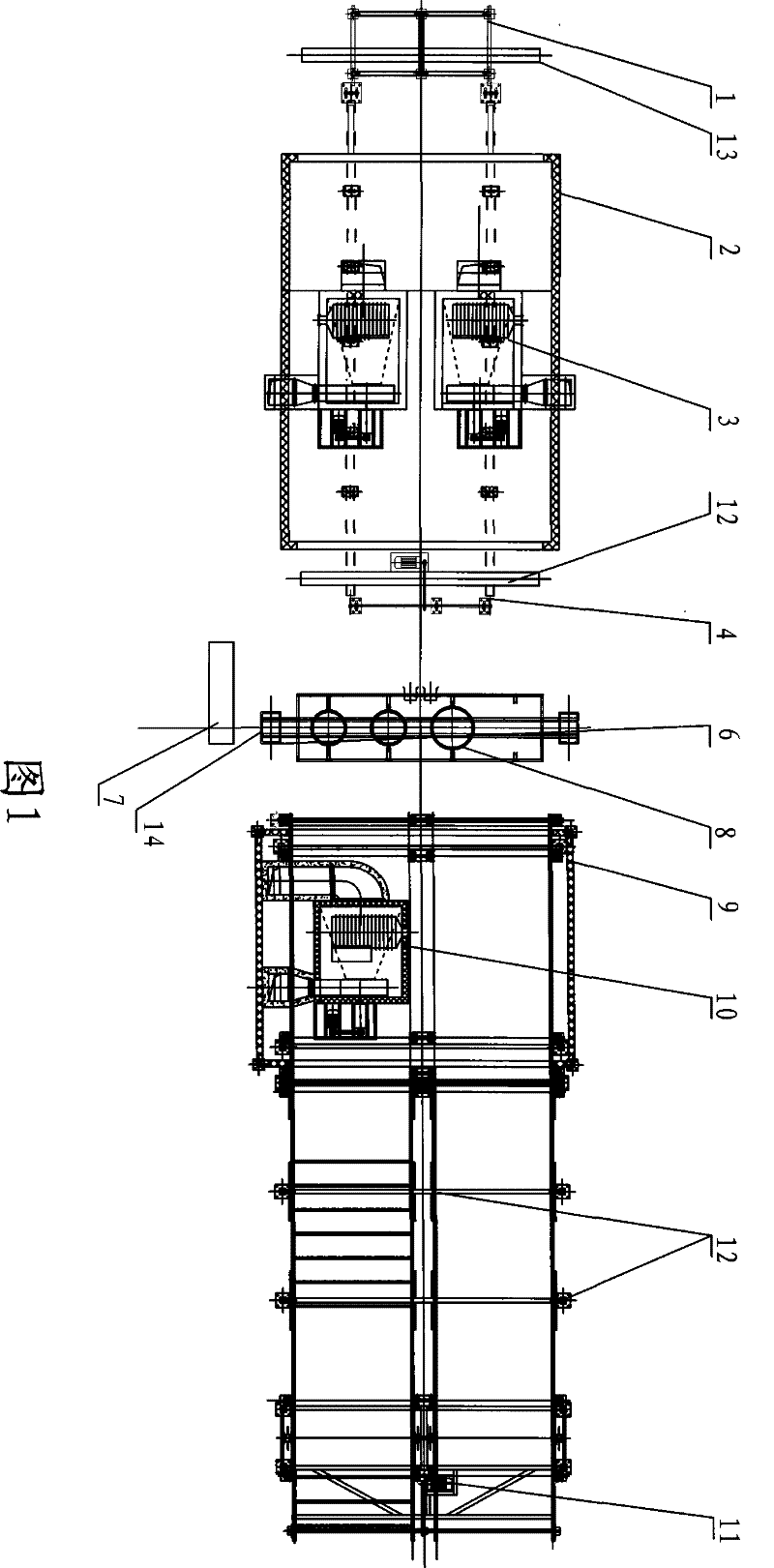 Process for coating inner wall and outer wall of pipeline and equipment