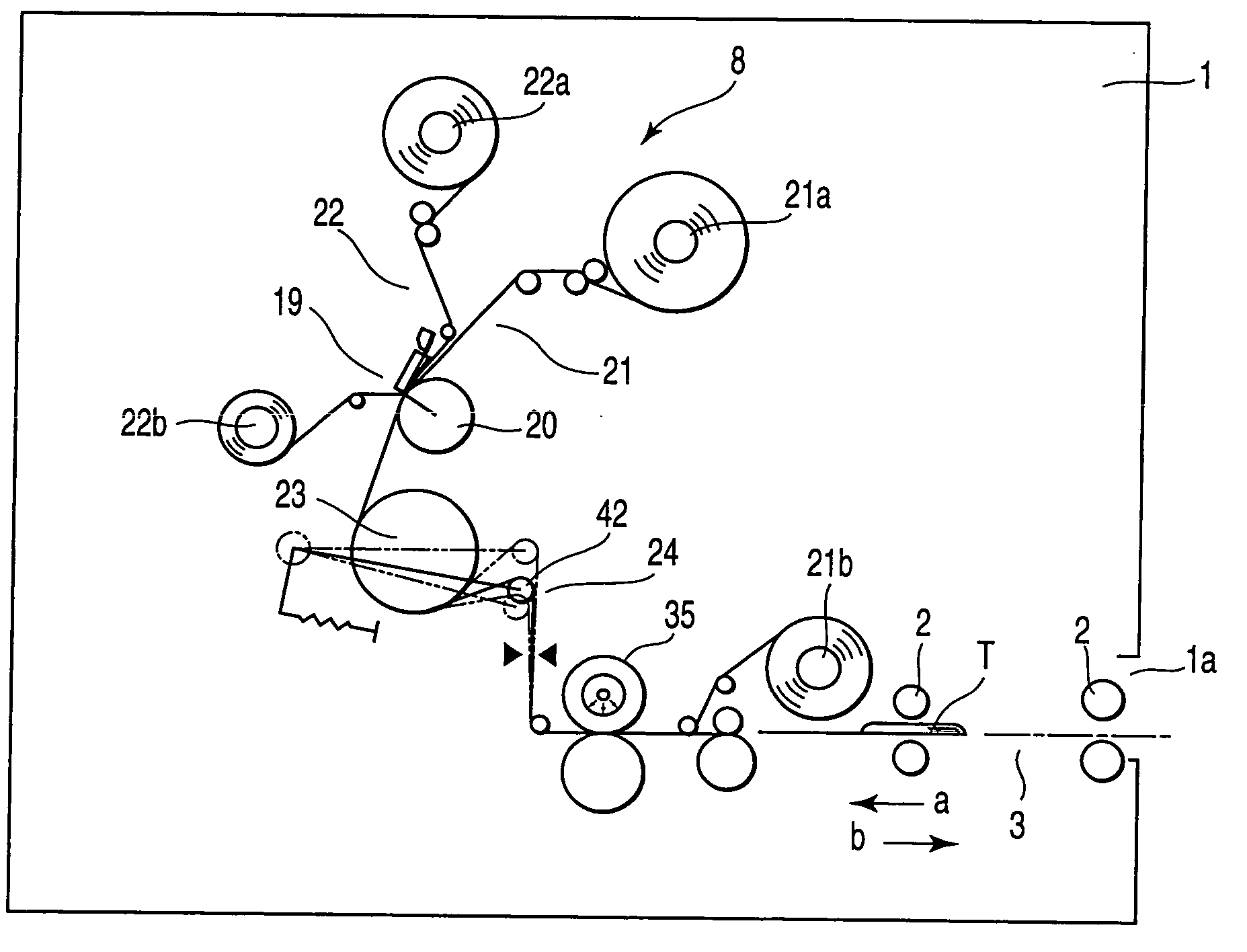 Printing apparatus and method for passbooks