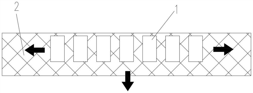 A device and method capable of improving coil strength and electromagnetic forming efficiency