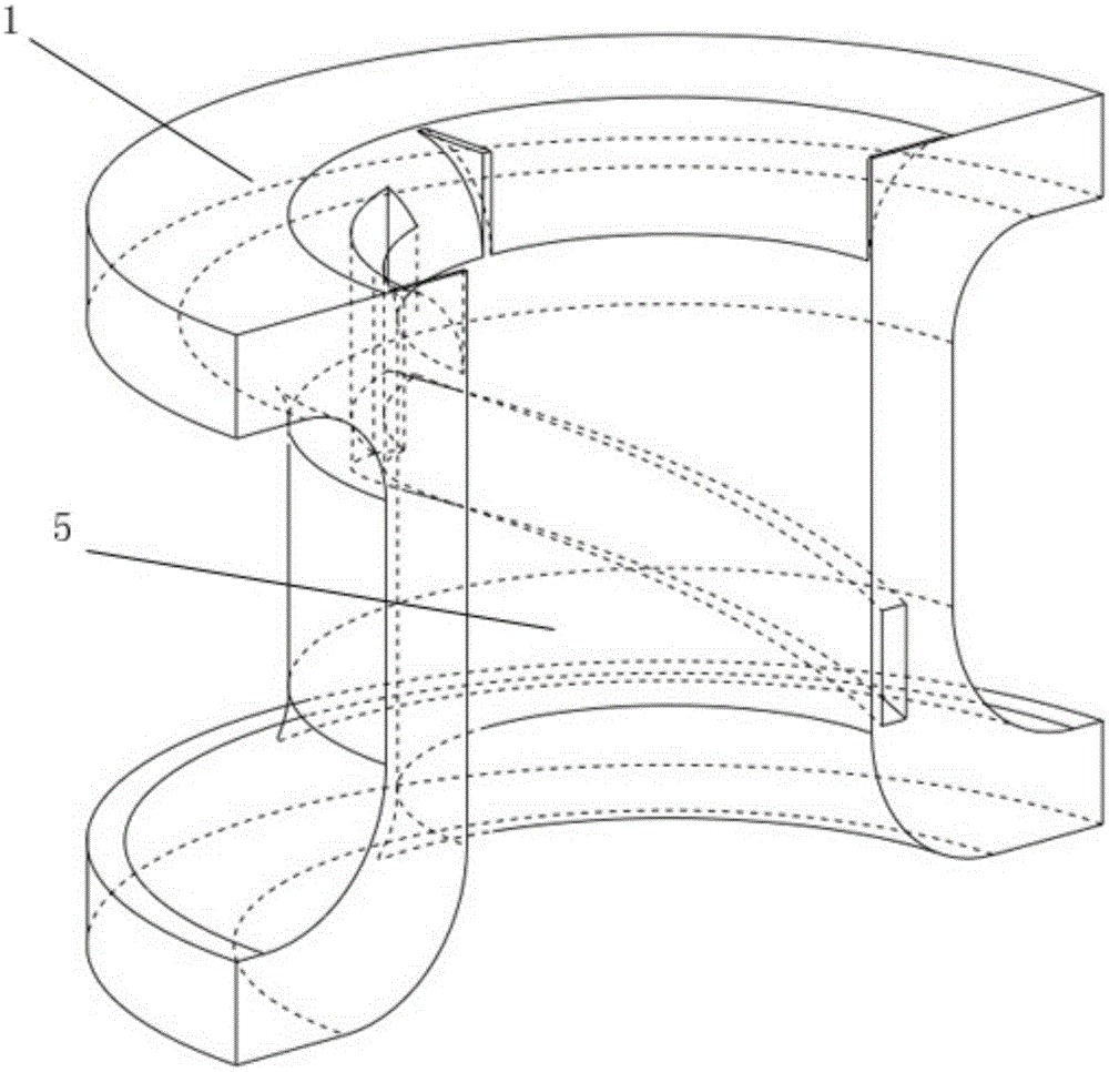 Underwater vector propeller for realizing flexible steering by utilizing coanda effect