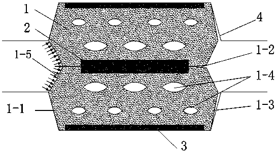 Tube sheet waterproof sealing gasket