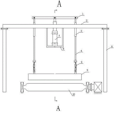 Steel plate separation tool