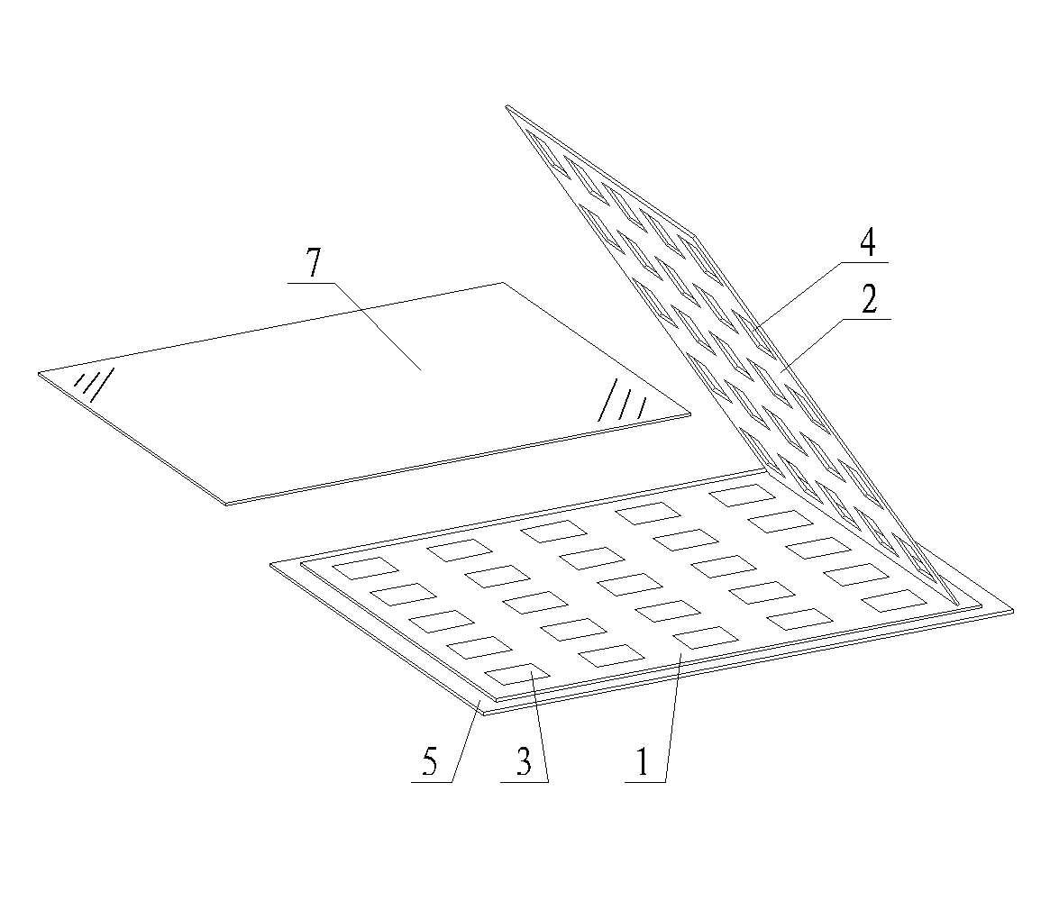 Batch production method of membrane electrode and manufacturing mould therefor