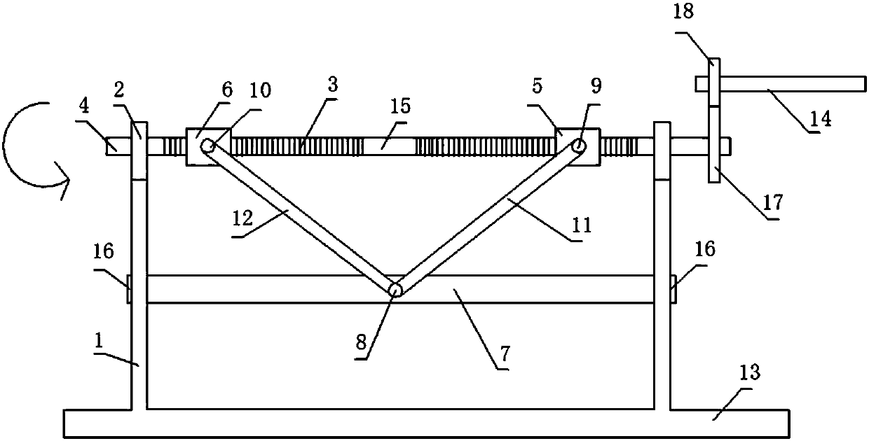 Plantation rack for plant greenhouse