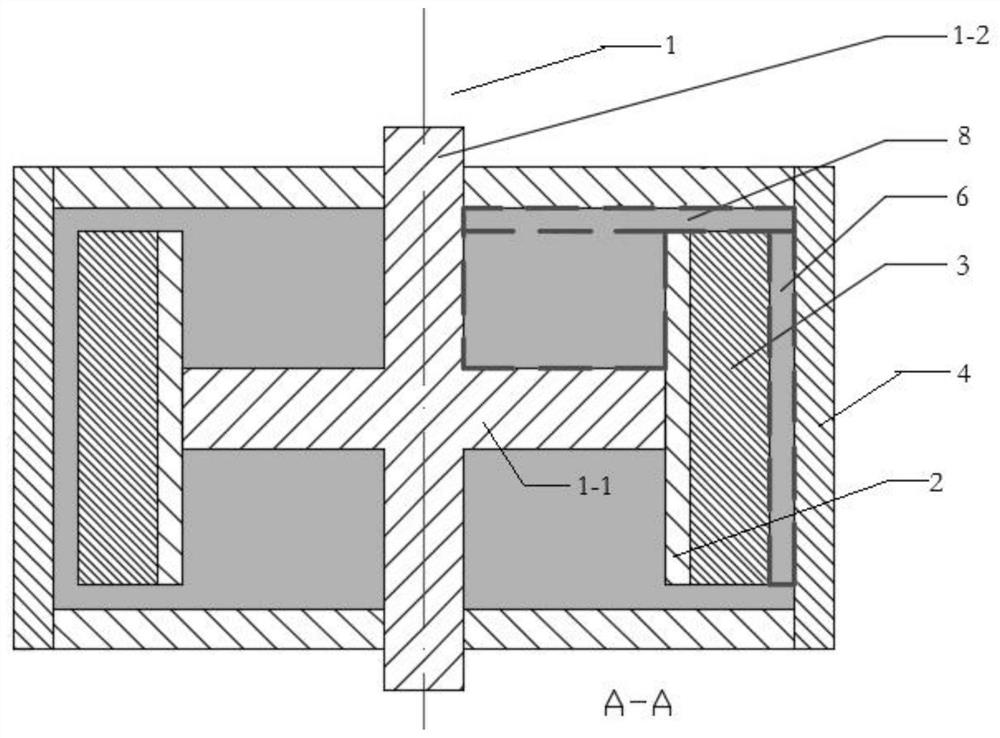 A magnetorheological damper with multi-magnetic couple stator structure