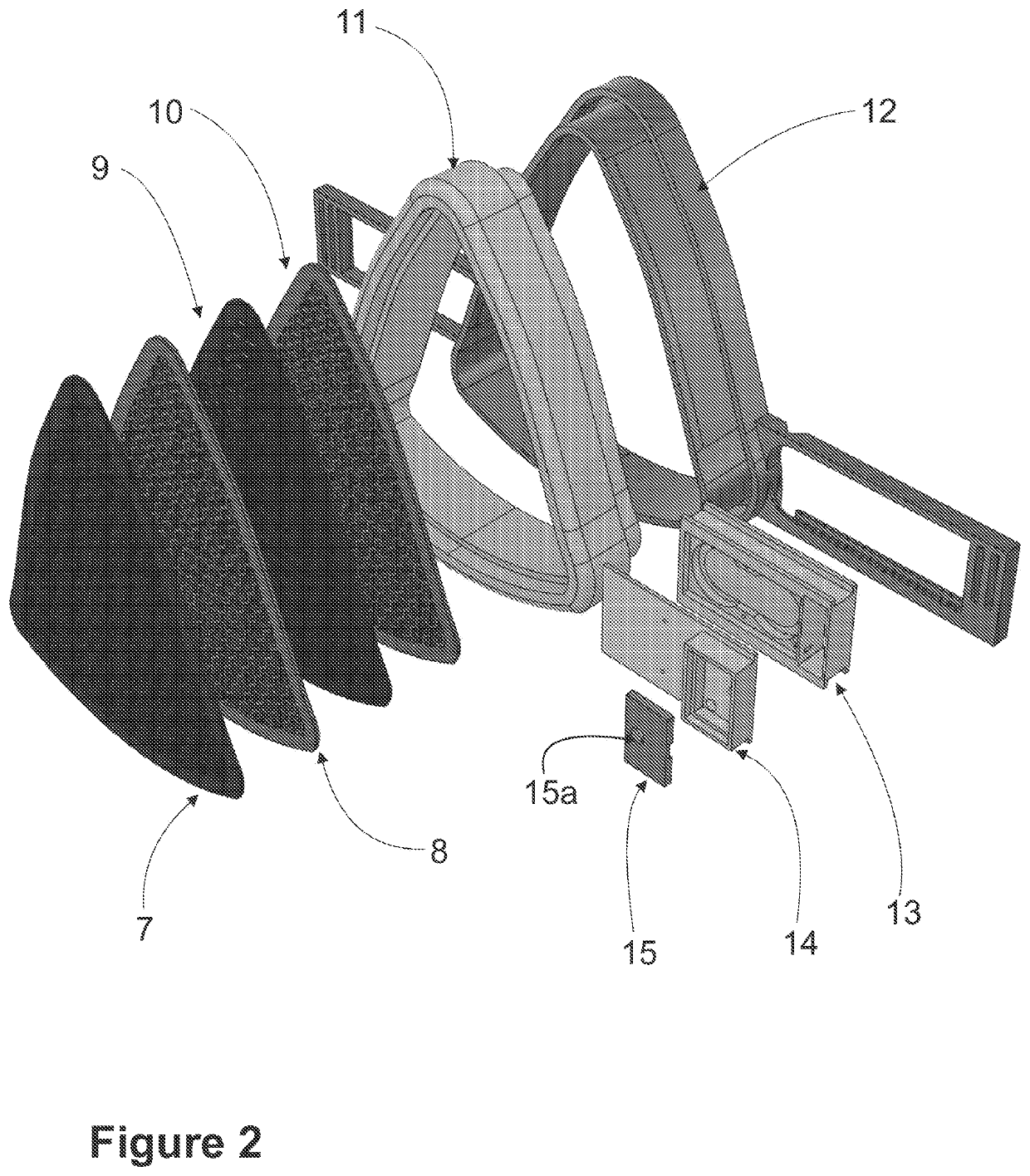 Electrically active respirator mask