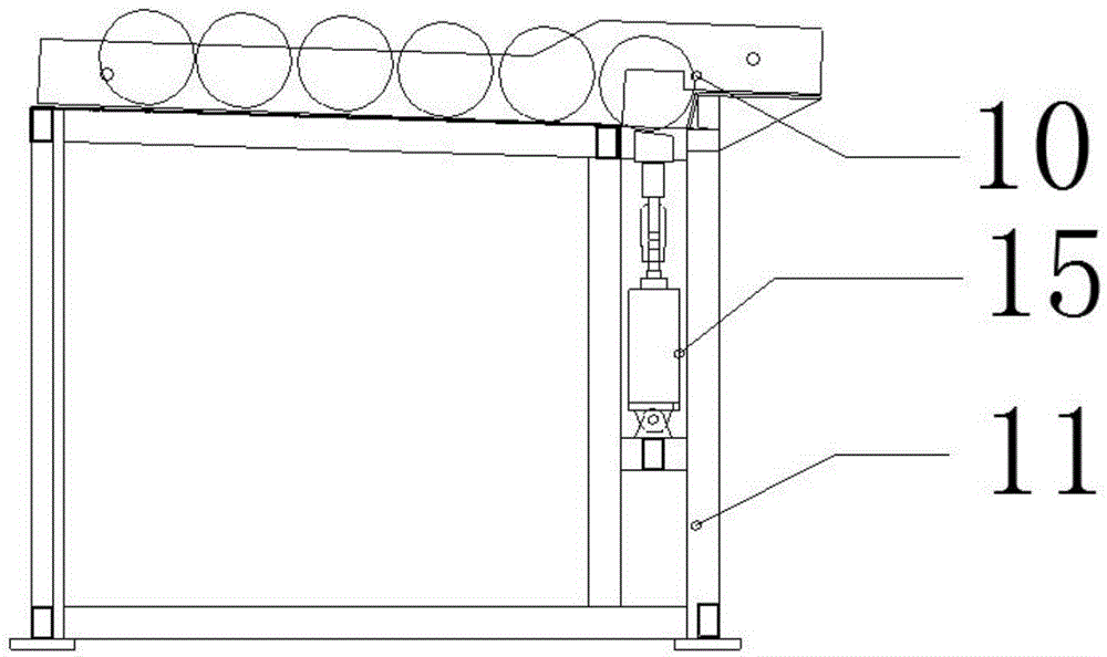 Full-automatic bottom hot-spinning and forming production line for steel cylinder