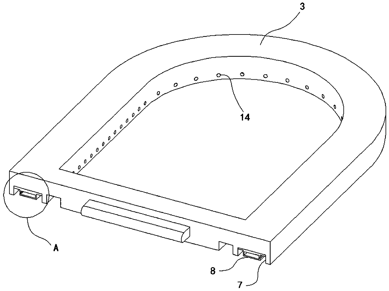 Ventilation device based on intelligent closestool