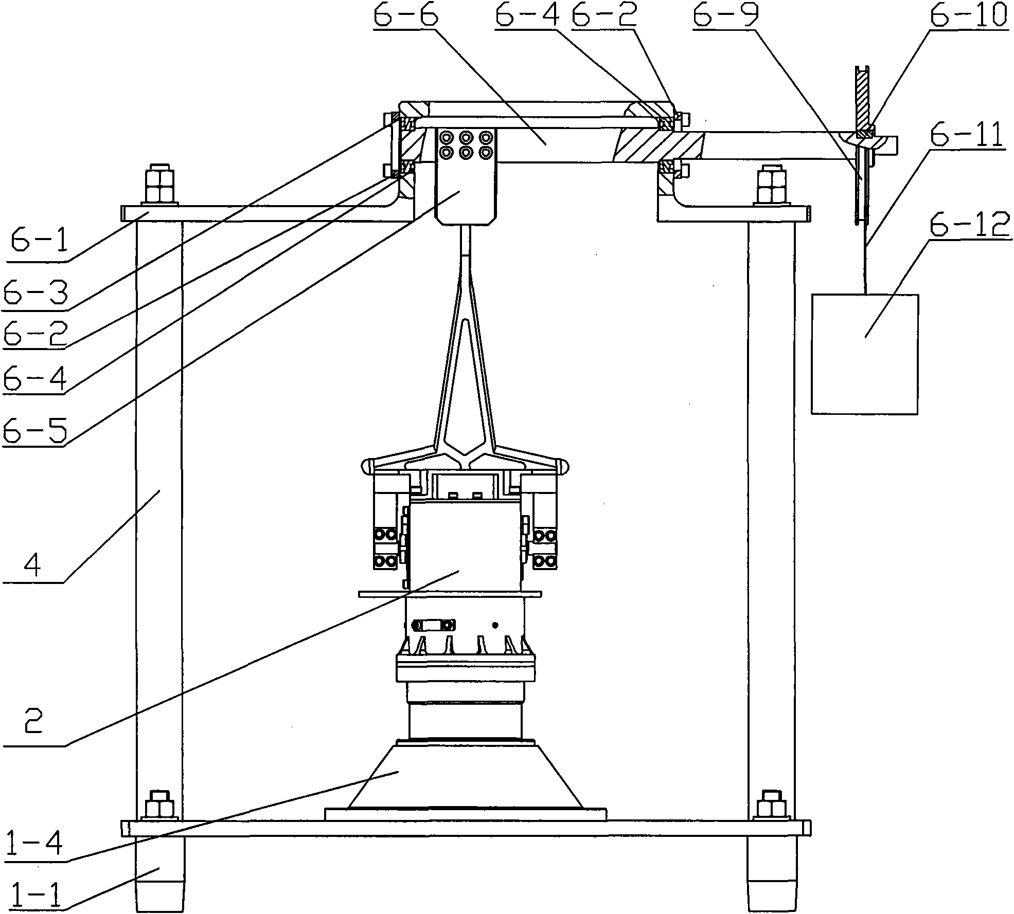 Robot gripper multi-functional test device