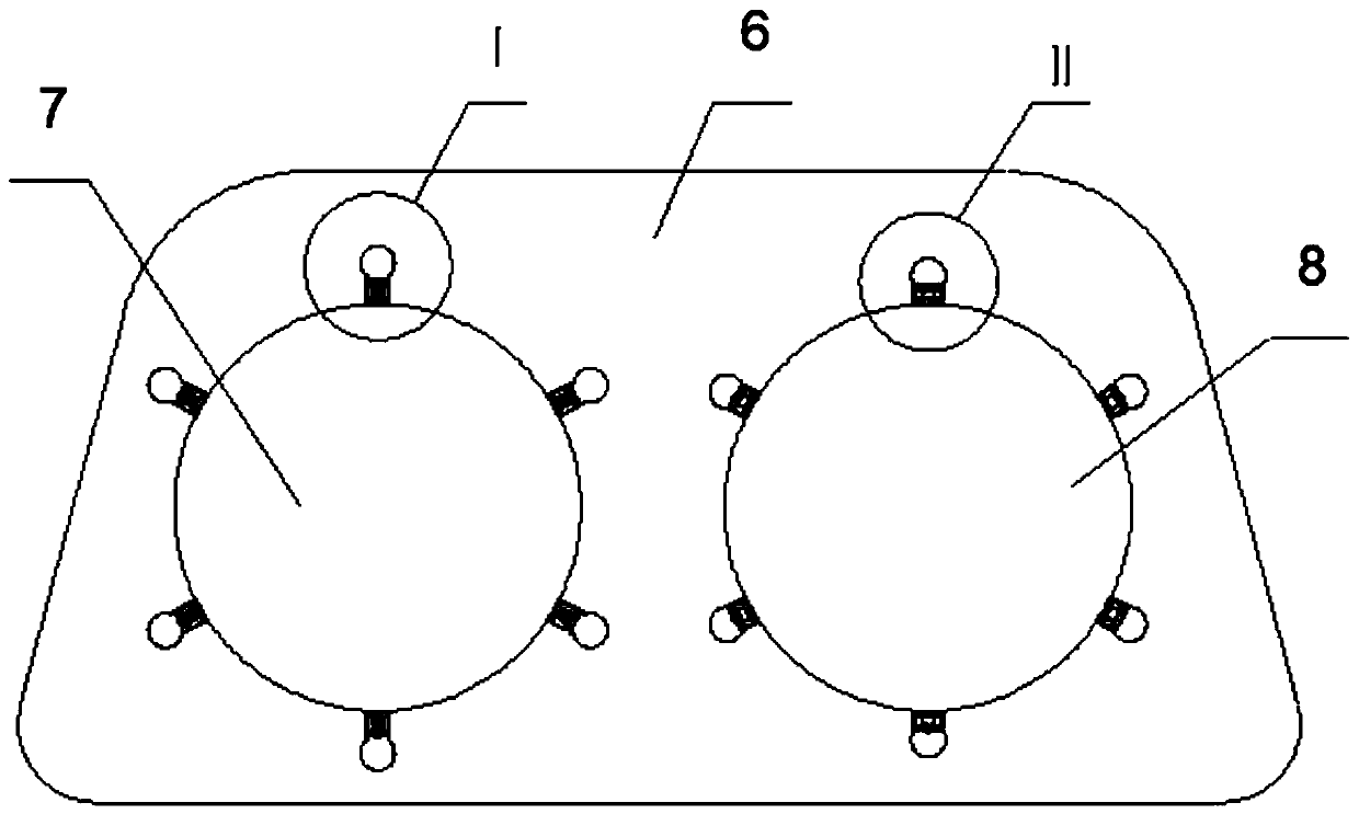 Elastic Displacement Compensation Fixed Unit and Deep Sea Multi-Pressure Body Combination Pressure Structure