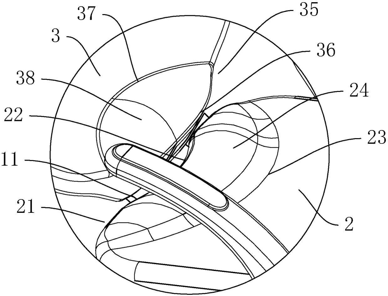 Novel neck-protecting and waist-protecting patient chair