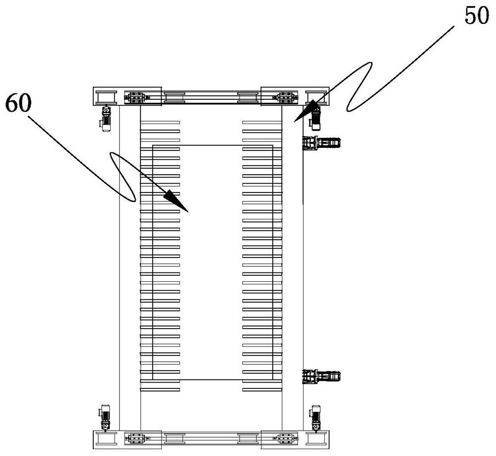 Telescopic comb tooth vehicle frame