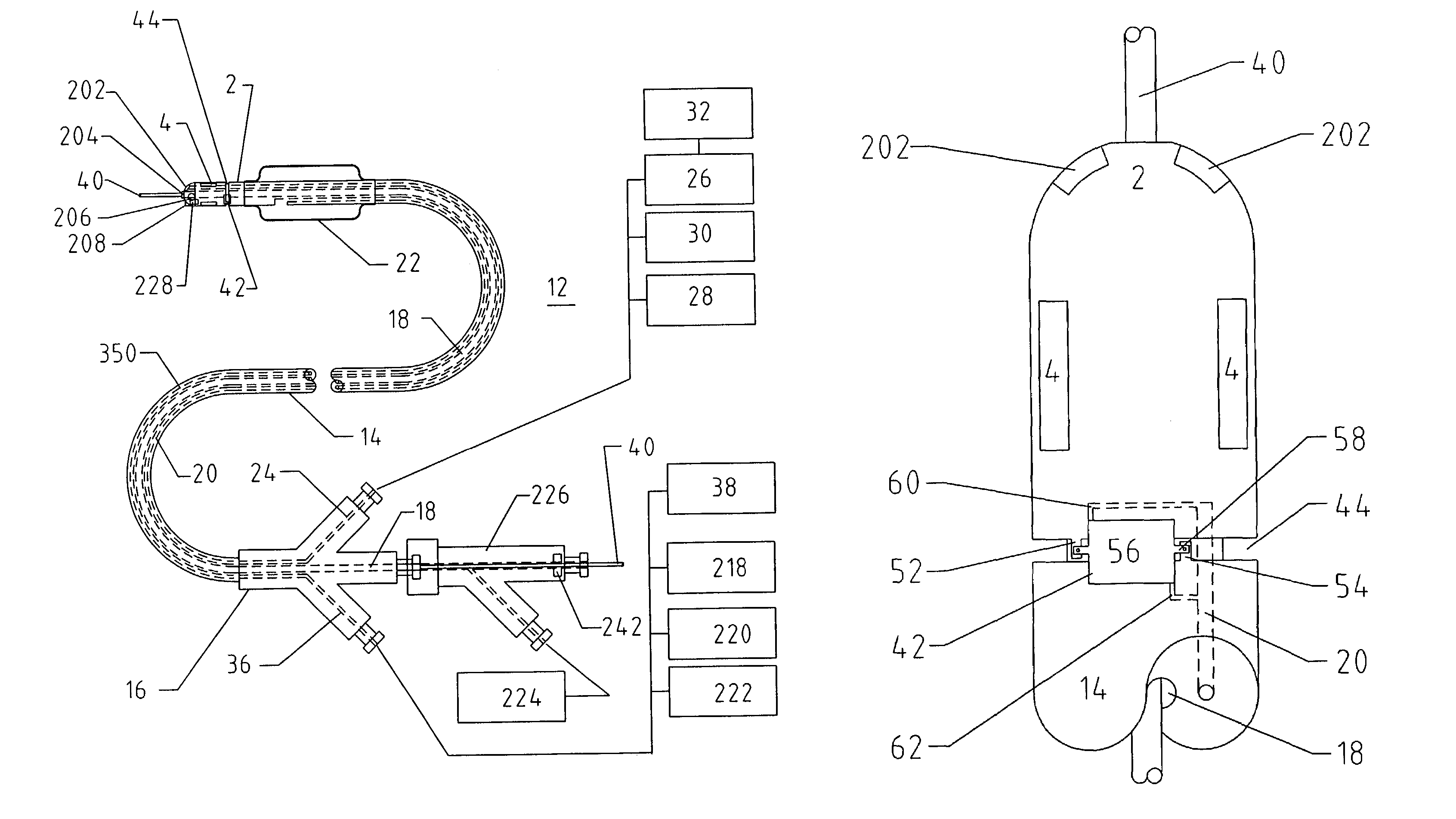 Resolution optical and ultrasound devices for imaging and treatment of body lumens