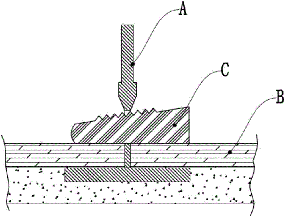 Ceramic tile leveling adjustment block and ceramic tile pavement system and method employing same