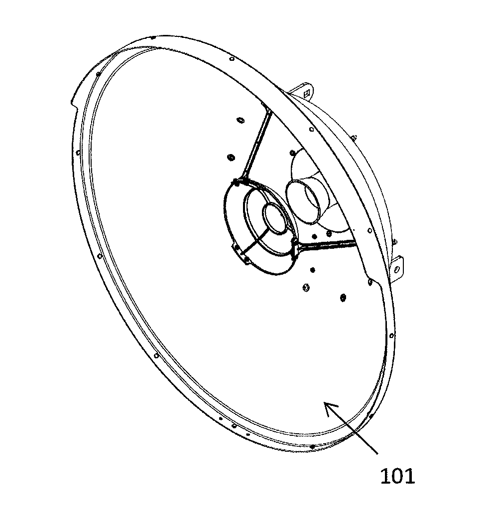 Compact radio frequency antenna apparatuses