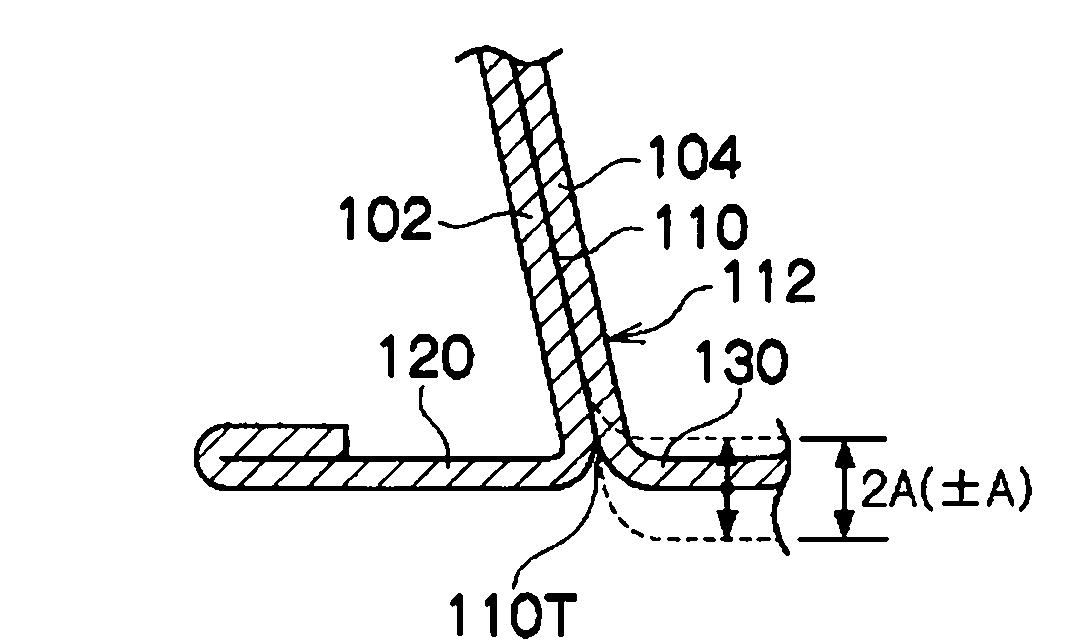 Vehicle door frame structure