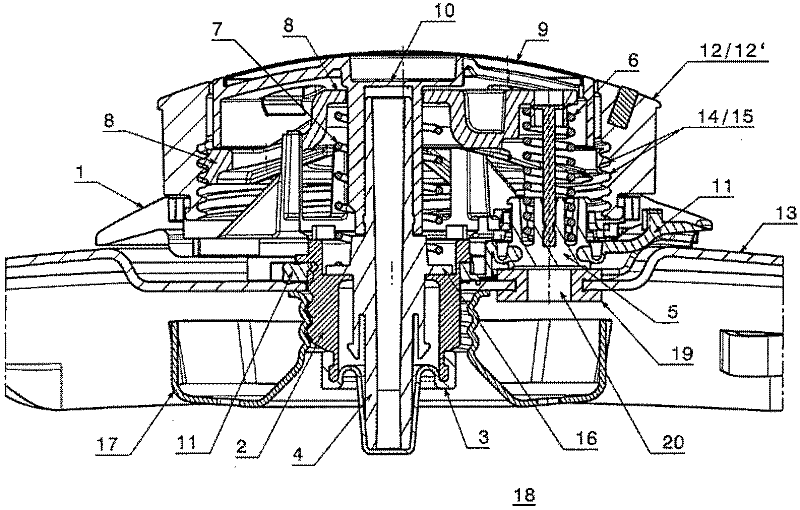 Valve units for pressure vessels