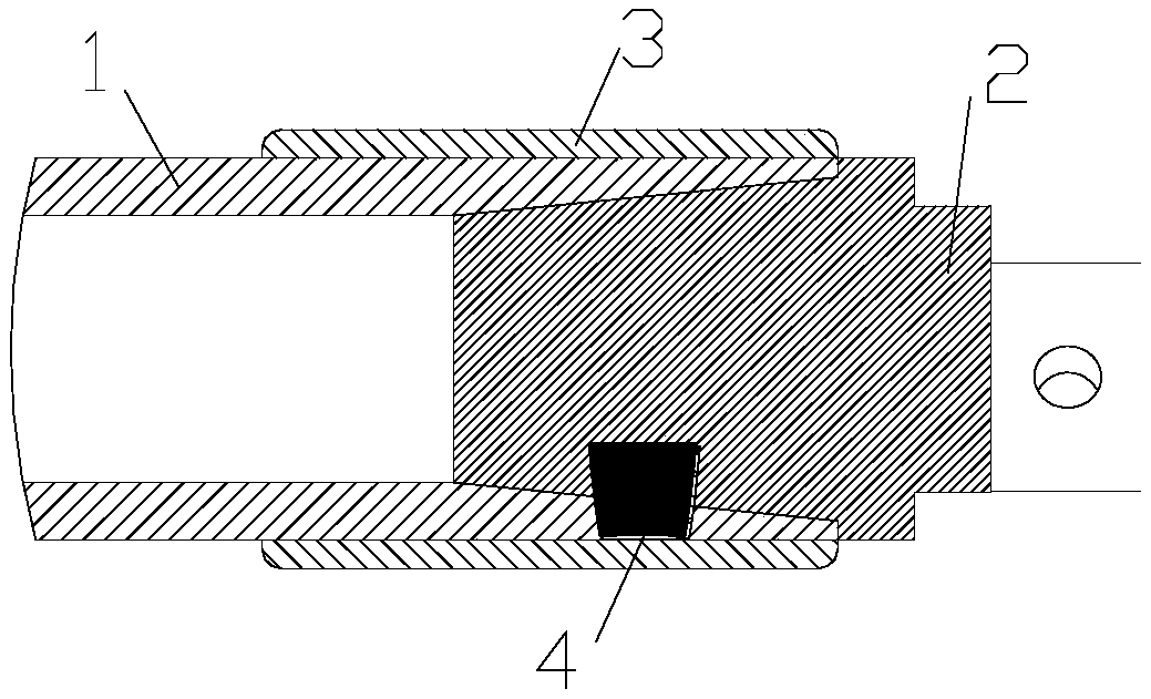 Vehicle compound transmission shaft and preparation method thereof