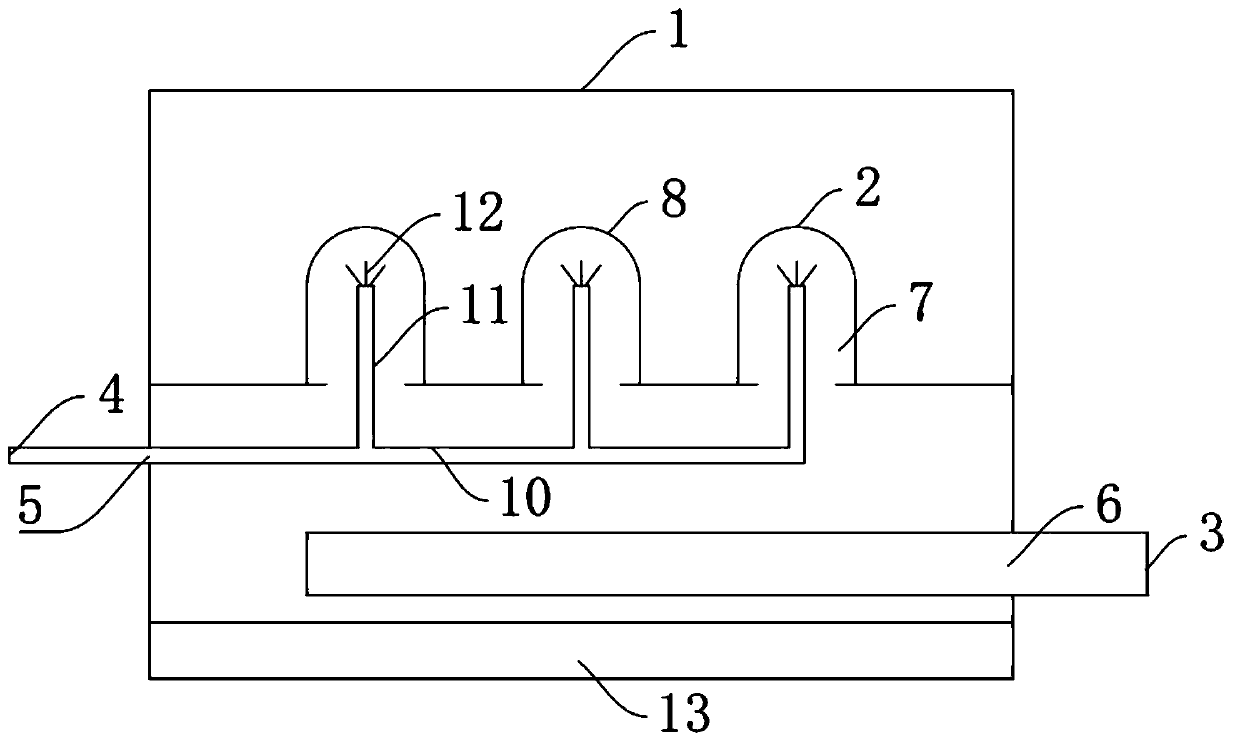 Filtering device self-purification system