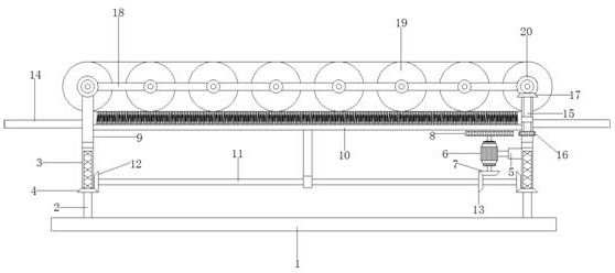 Belt conveyor with cleaning function