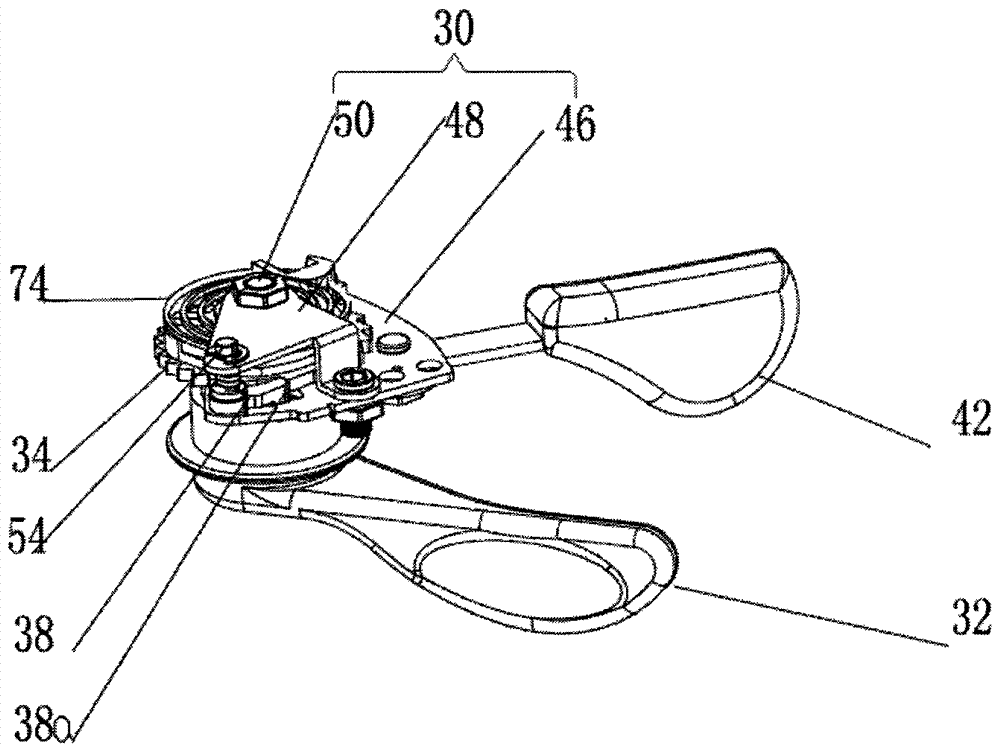 A bicycle shifter