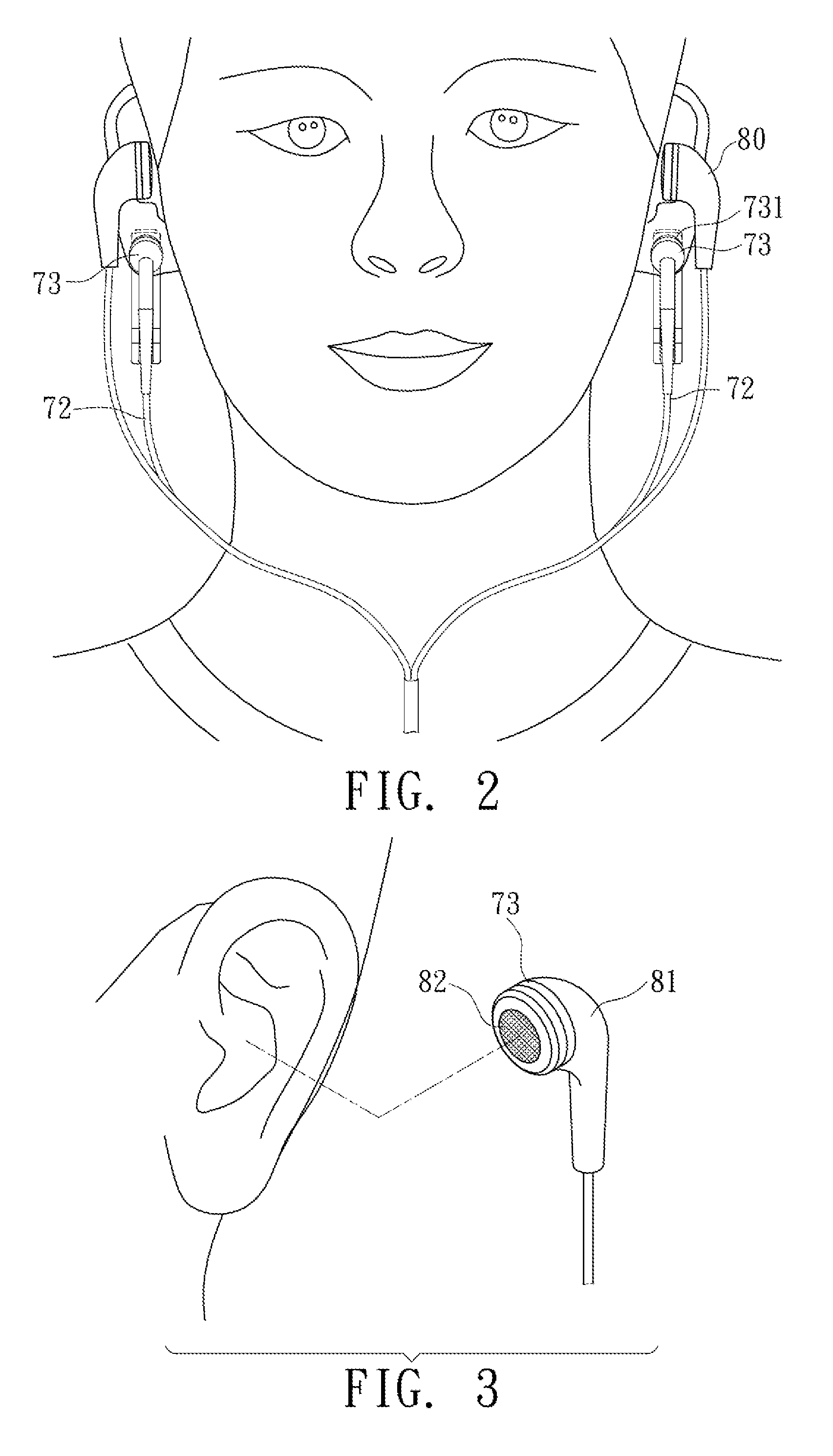 Av system with skin care and health care functions