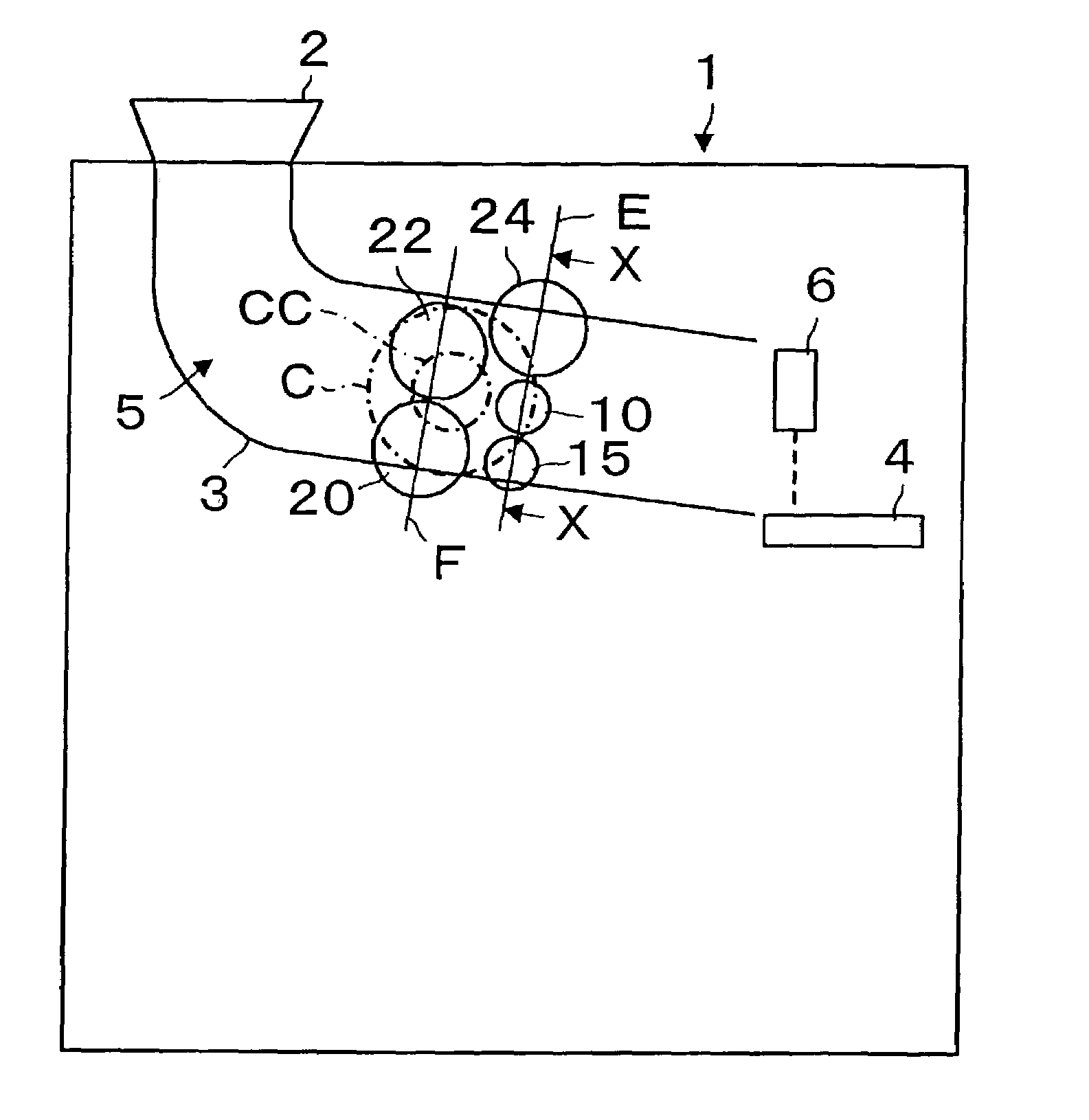 Coin selector for bimetal coins