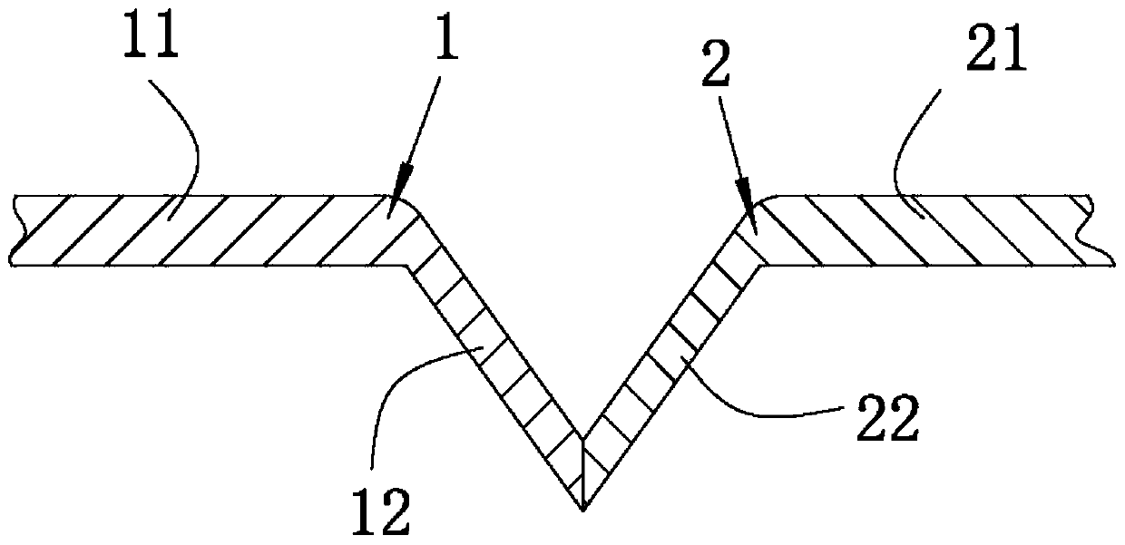 Excessive glue preventing method for multi-glue-film injection molding