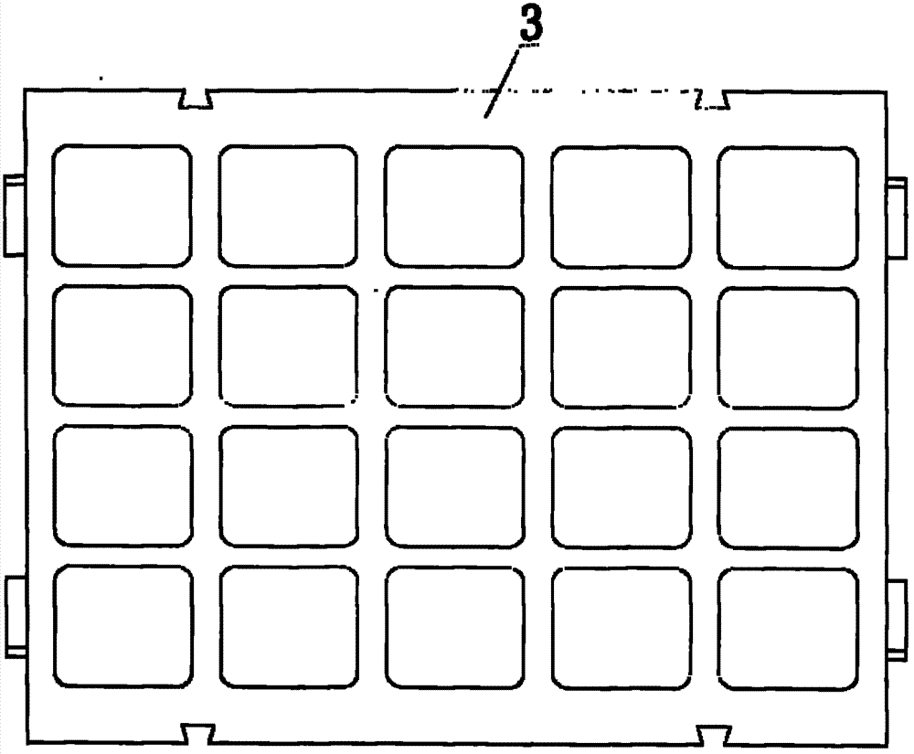 High-efficiency jaw plate with rear-mounted base