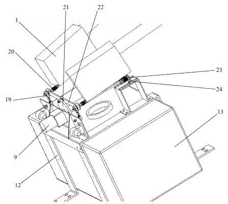 Small onboard automatic-swinging double-spraying type atomizing pesticide-applying medicine-delivery system and control method