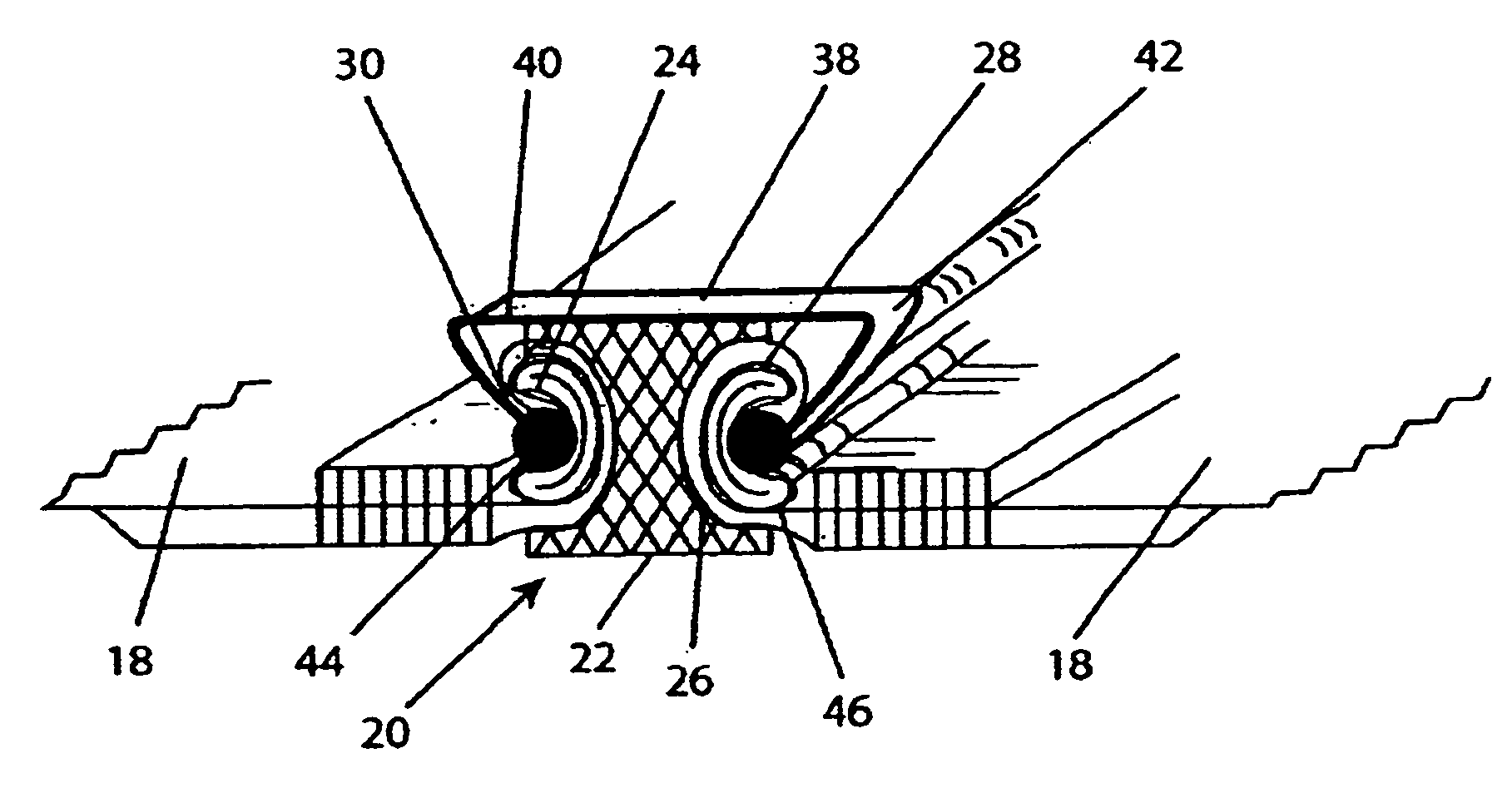 Segment formed flexible fluid containment vessel